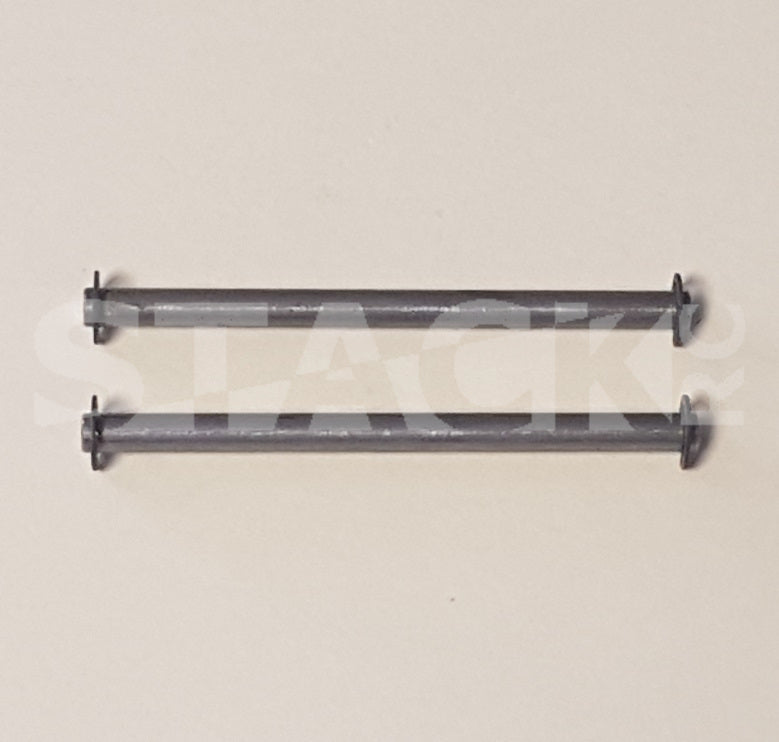 C18E Cobra front inner suspension pin (pair) - E-clipped