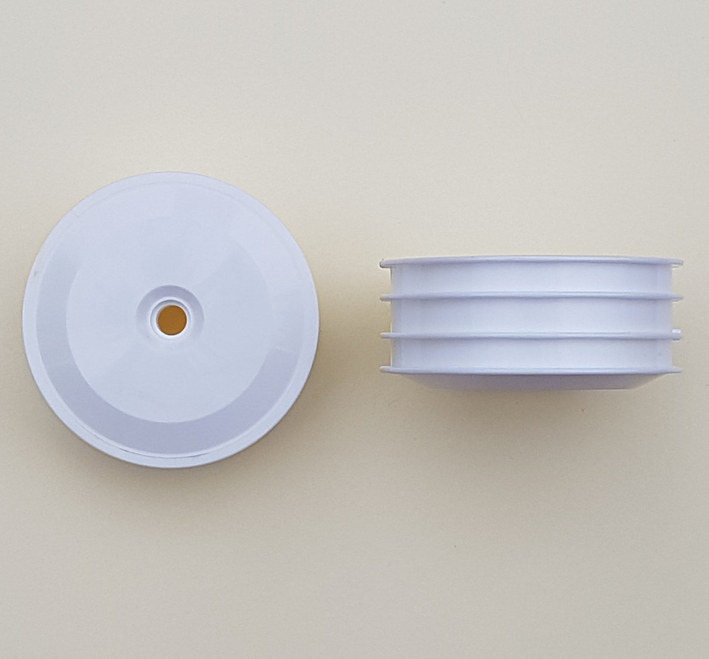 C3 Front '94 White Dished Wheel (each)