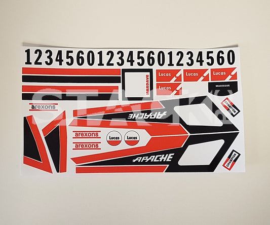 A100 - Apache Decal Set