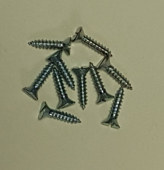 C122 Self Tapping CSK Screws 12mm (Pack of 10)