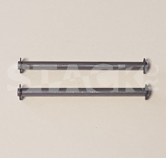 C18E Cobra front inner suspension pin (pair) - E-clipped