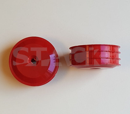 C3R Front '94 Red Dished Wheel (each)