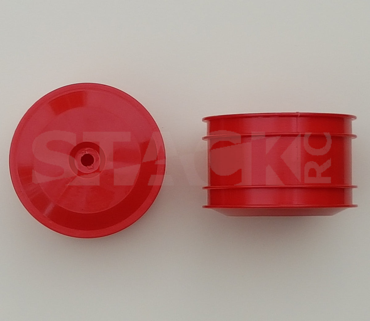 C4R Rear '94 Red Dished Wheel (each)