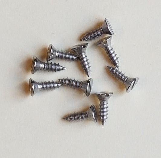 C75 Self Tapping CSK Screws 9mm (Pack of 10)