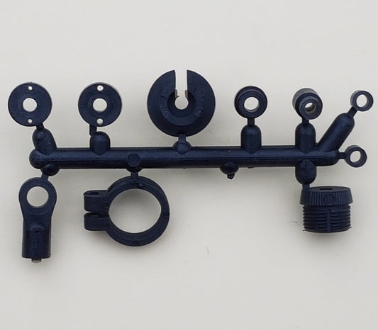 C99 Damper plastic parts