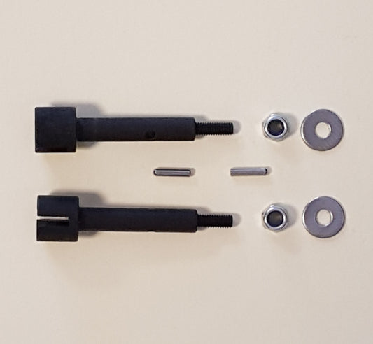 T44A Meteor Threaded rear axle set