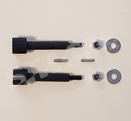 T44A Meteor Threaded rear axle set